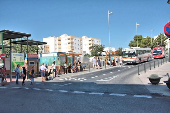 Des bus à Santa Eulària