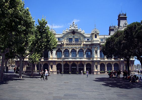 port historique de Barcelone